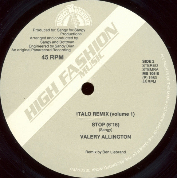 Various -Italo Remix (Volume 1)