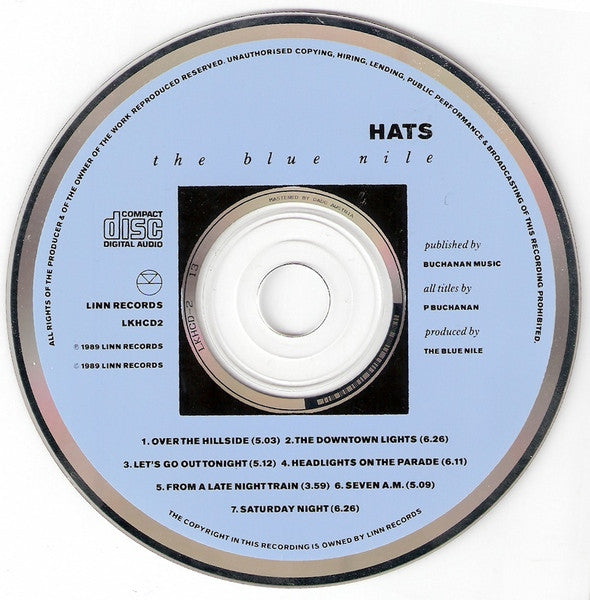 The Blue Nile -Hats