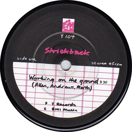 Shriekback -Working On The Ground