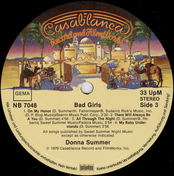 Donna Summer -Bad Girls