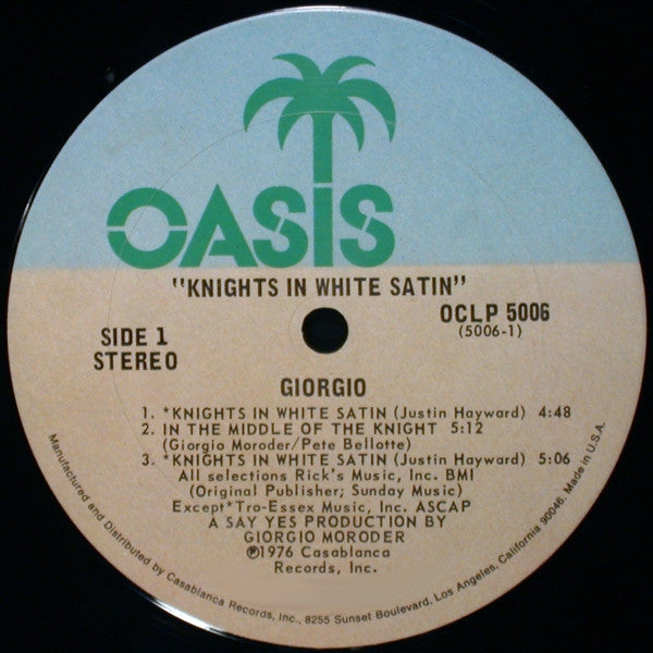 Giorgio* -Knights In White Satin