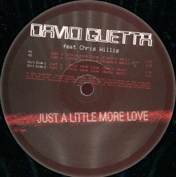 David Guetta -Just A Little More Love