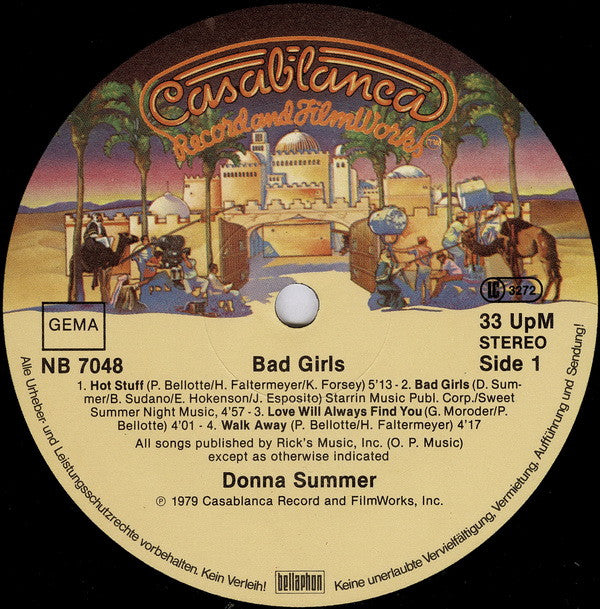Donna Summer -Bad Girls