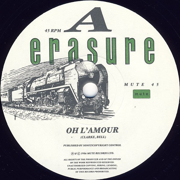 Erasure -Oh L'Amour