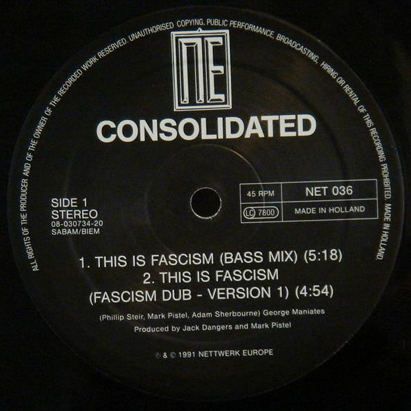 Consolidated -This Is Fascism