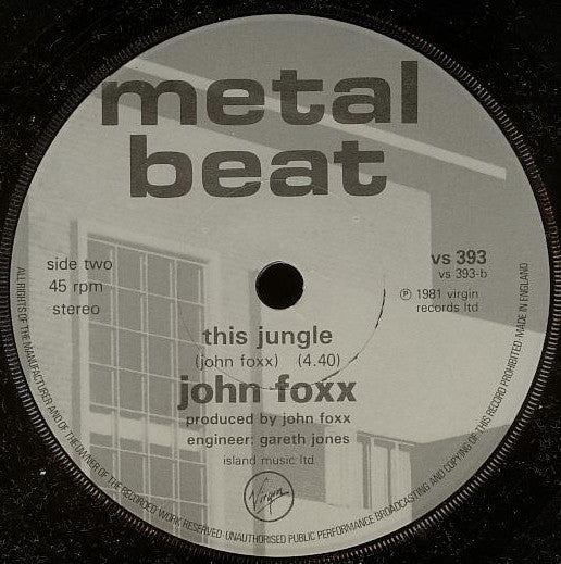 John Foxx -Europe After The Rain