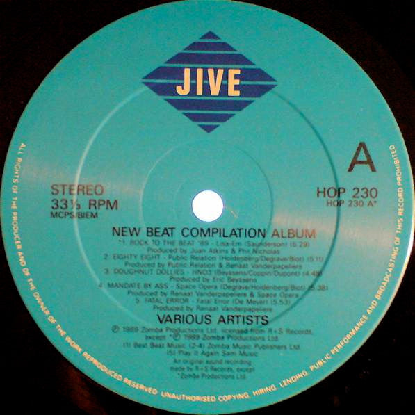 Various - The Best Of Belgian New Beat