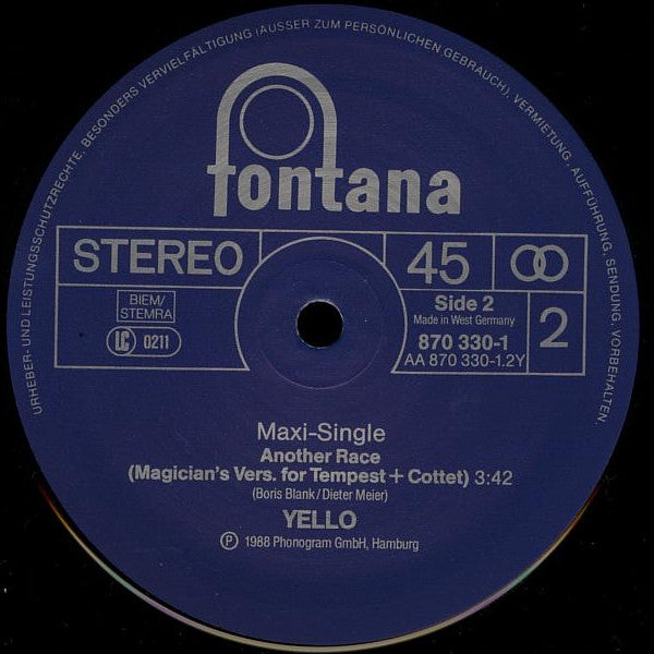 Yello -The Race
