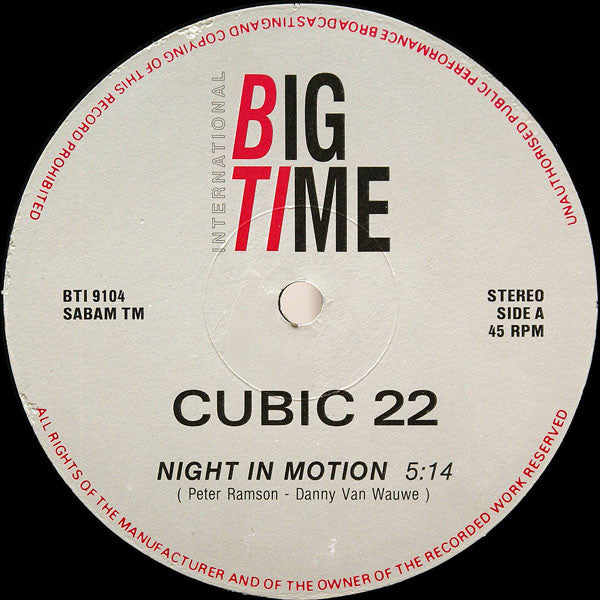 Cubic 22 -Night In Motion