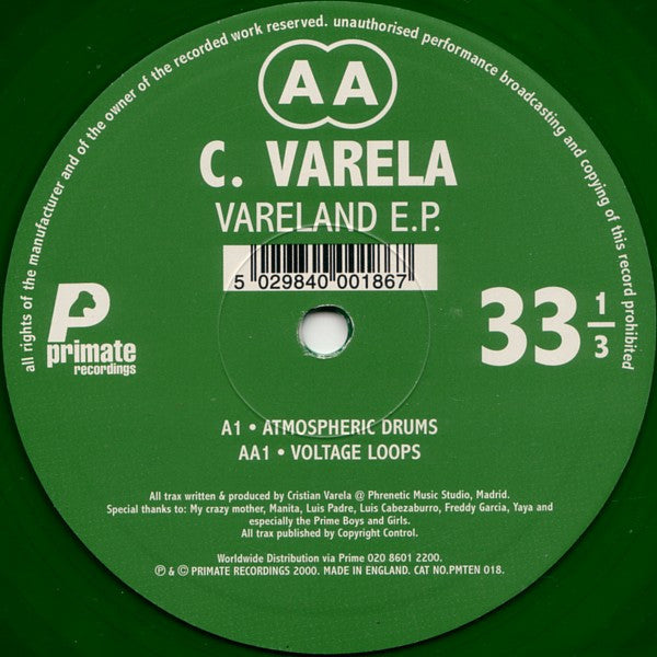 C. Varela* -Vareland E.P.
