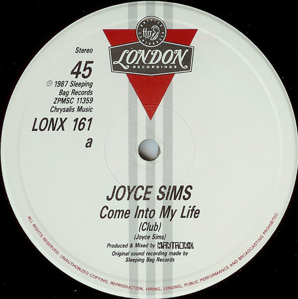 Joyce Sims -Come Into My Life