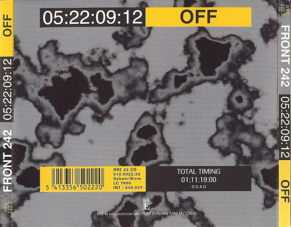 Front 242 - 05:22:09:12 Off