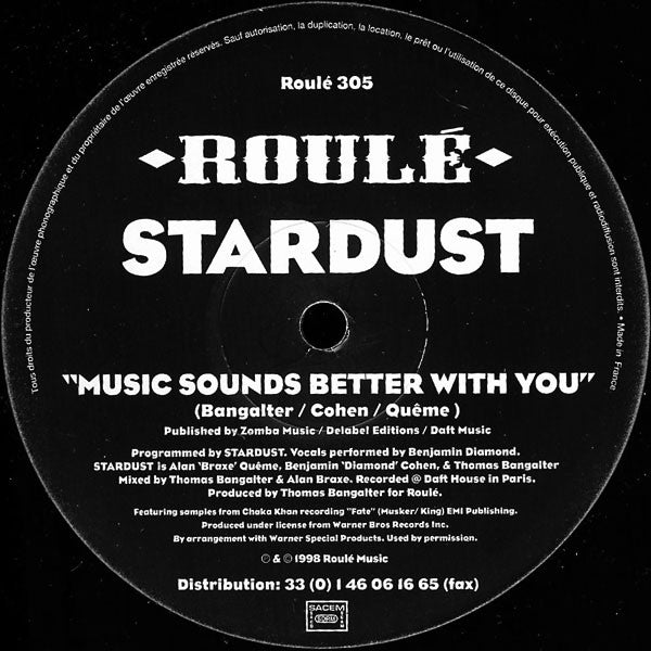 Stardust -Music Sounds Better With You