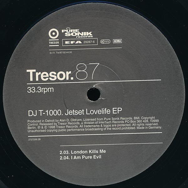 DJ T-1000 -Jetset Lovelife EP