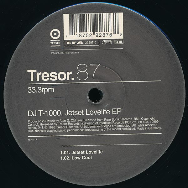 DJ T-1000 -Jetset Lovelife EP